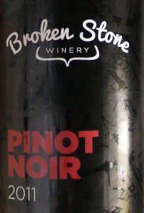 Broken Stone Pinot Noir 2011